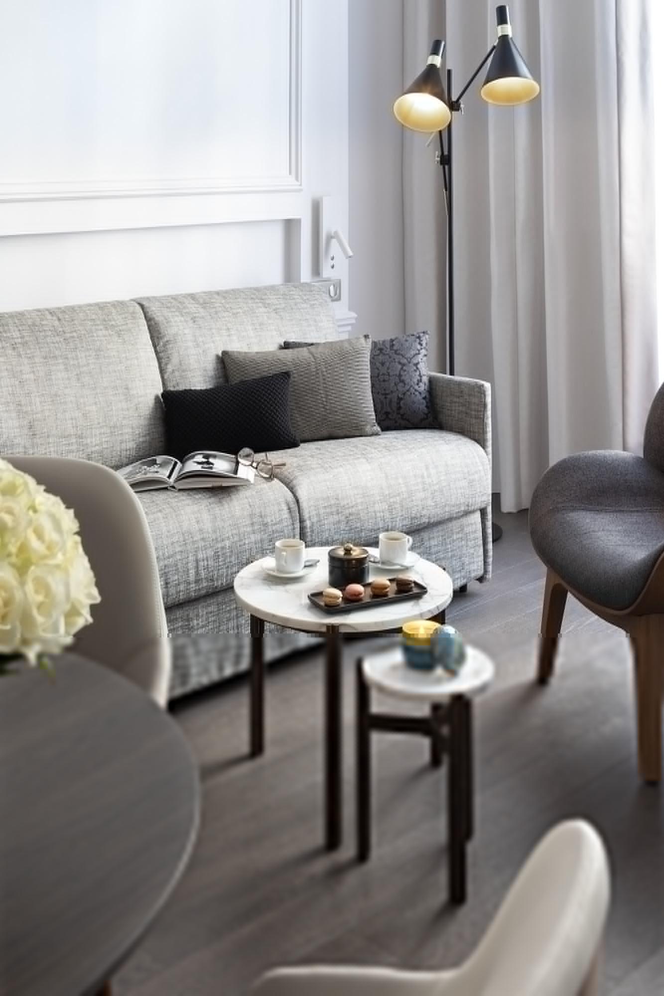 La Clef Champs-Elysees Paris By The Crest Collection Kültér fotó A sofa