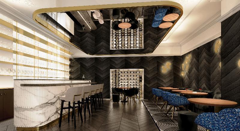 La Clef Champs-Elysees Paris By The Crest Collection Kültér fotó Interior of the restaurant