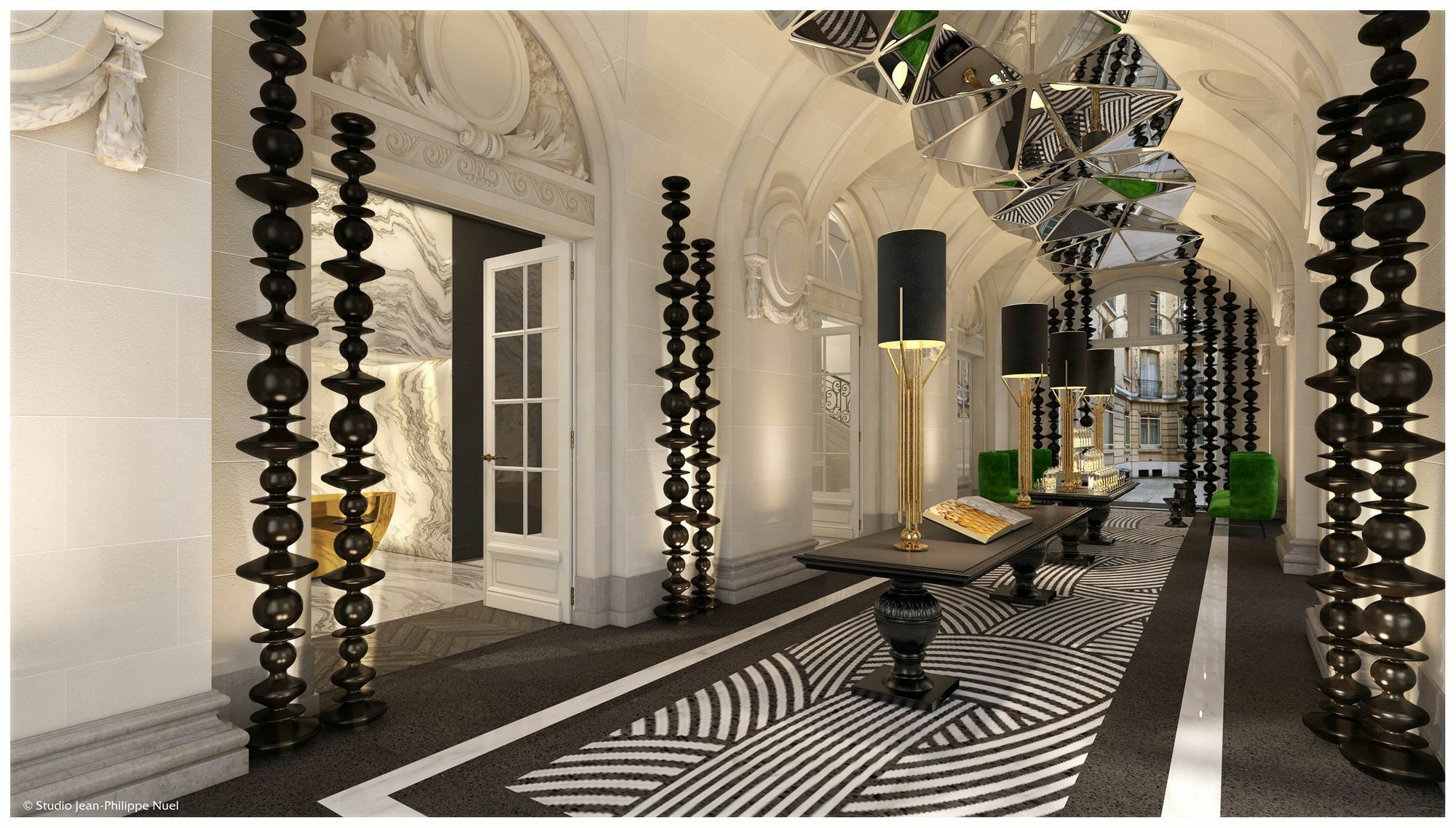 La Clef Champs-Elysees Paris By The Crest Collection Kültér fotó Interior design of the hotel